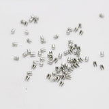 500 PCS  Silver Spikes Rivets For Beads Machine