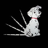 Dog Moving Tail Stickers Reflective - FancyGad