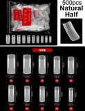 500 pcs Half Fake Nail Tips
